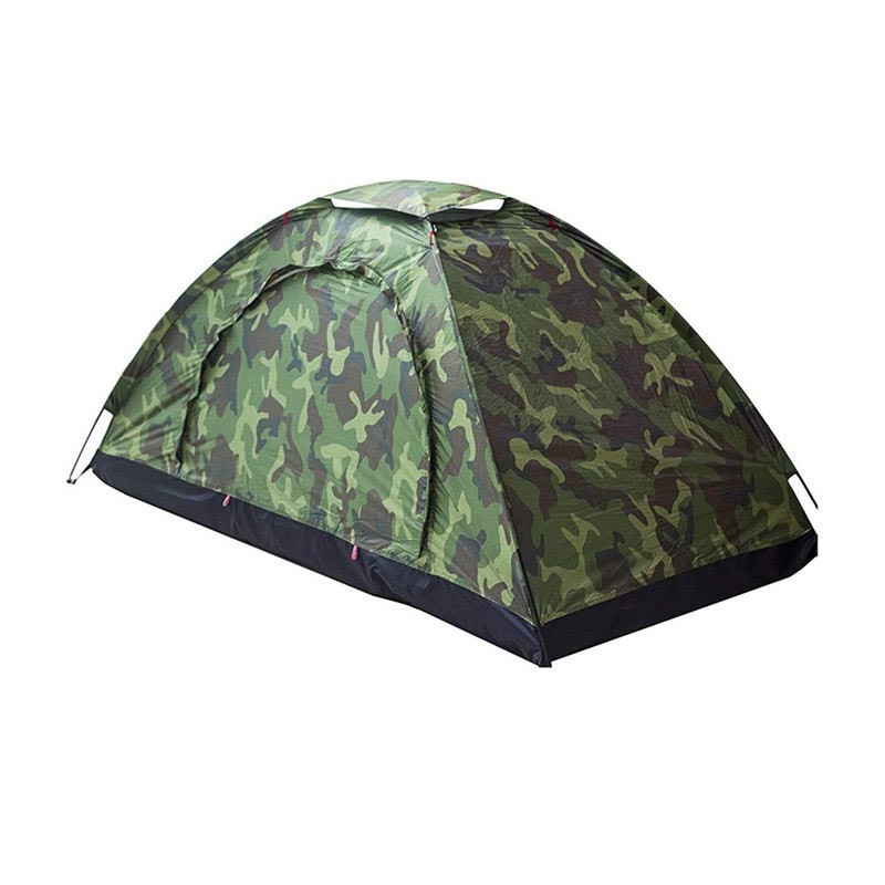 Outdoor Waterproof Camouflage Zipper Delta Camping Tactical Tent