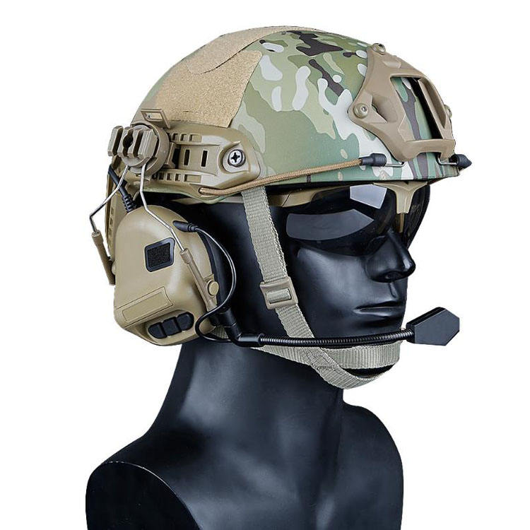 Noise Cancelling Military Tactical Training Tactical Helmet Headset