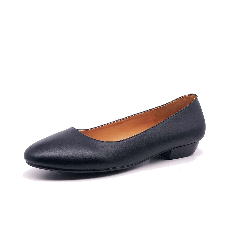Wholesale Customized Black Shoes Office Lady Heel Women Shoes