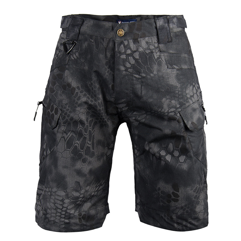 Customized Dersert Tactical Black Camouflage Short Pants
