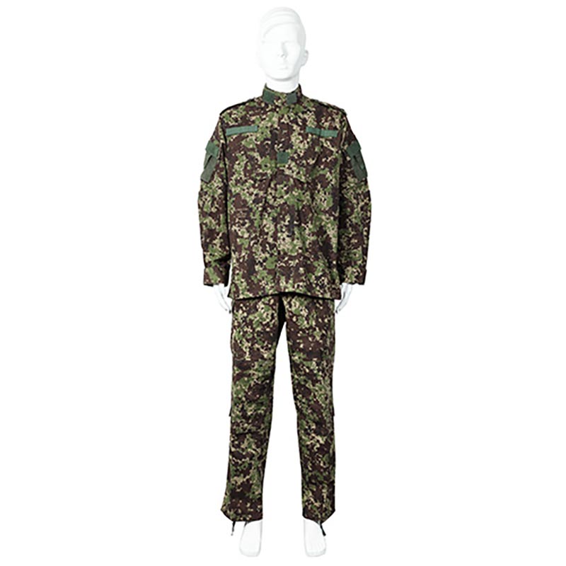 ACU Green Brown Digital Tactical Uniform