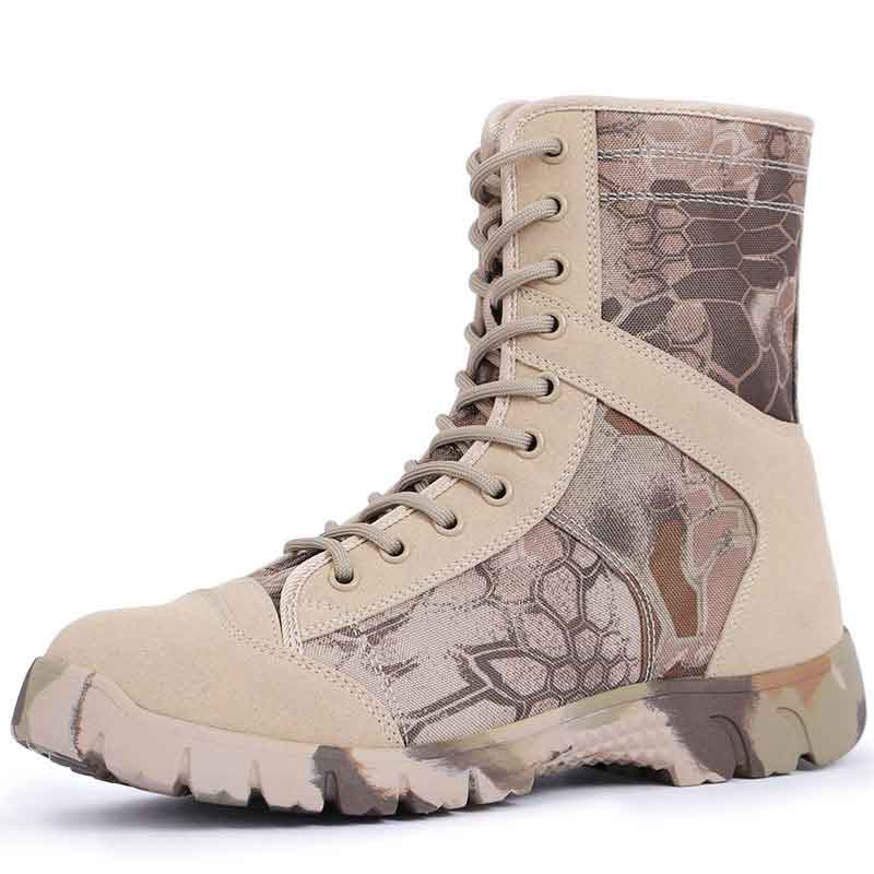 Camouflage Outdoor Breathable High-top Running Stock Army Women Tactical Boot